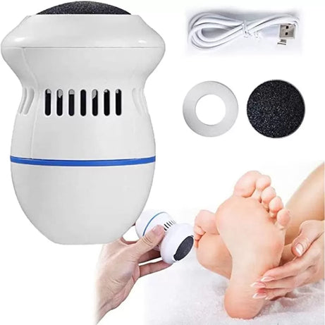 Electric Foot Grinder, Electric Foot Files Grinder Hard Cracked Skin Trimmer Dead Skin Ankle Pedicure, Hard Skin USB Rechargeable Electric Callus Foot - Oshi.pk - Buy & Sell Online
