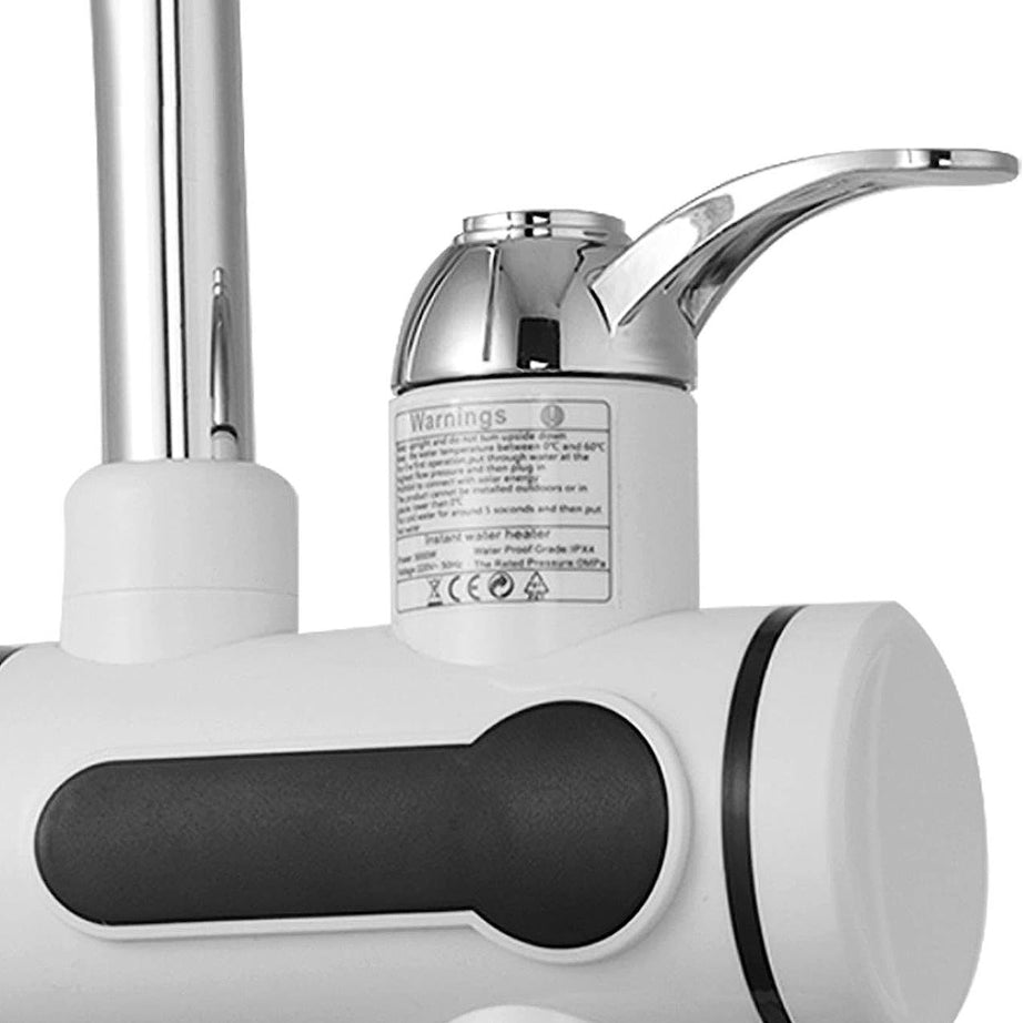 Electric Hot Water Faucet 360° Electric Heater Faucet Fast Heating Tap Water Heater with LED Digital Display for Bathroom Kitchen - Oshi.pk - Buy & Sell Online