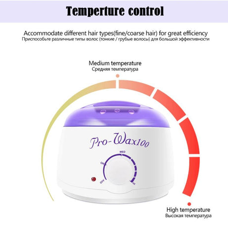 Electric Hot Wax Heater Waxing Machine For Hair Removal Professional Hair Removal Wax Heater & Wax Warmer - Oshi.pk - Buy & Sell Online