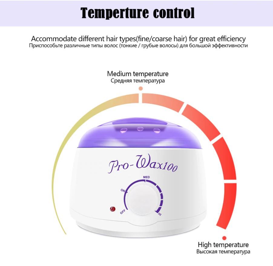 Electric Hot Wax Heater Waxing Machine For Hair Removal Professional Hair Removal Wax Heater & Wax Warmer - Oshi.pk - Buy & Sell Online
