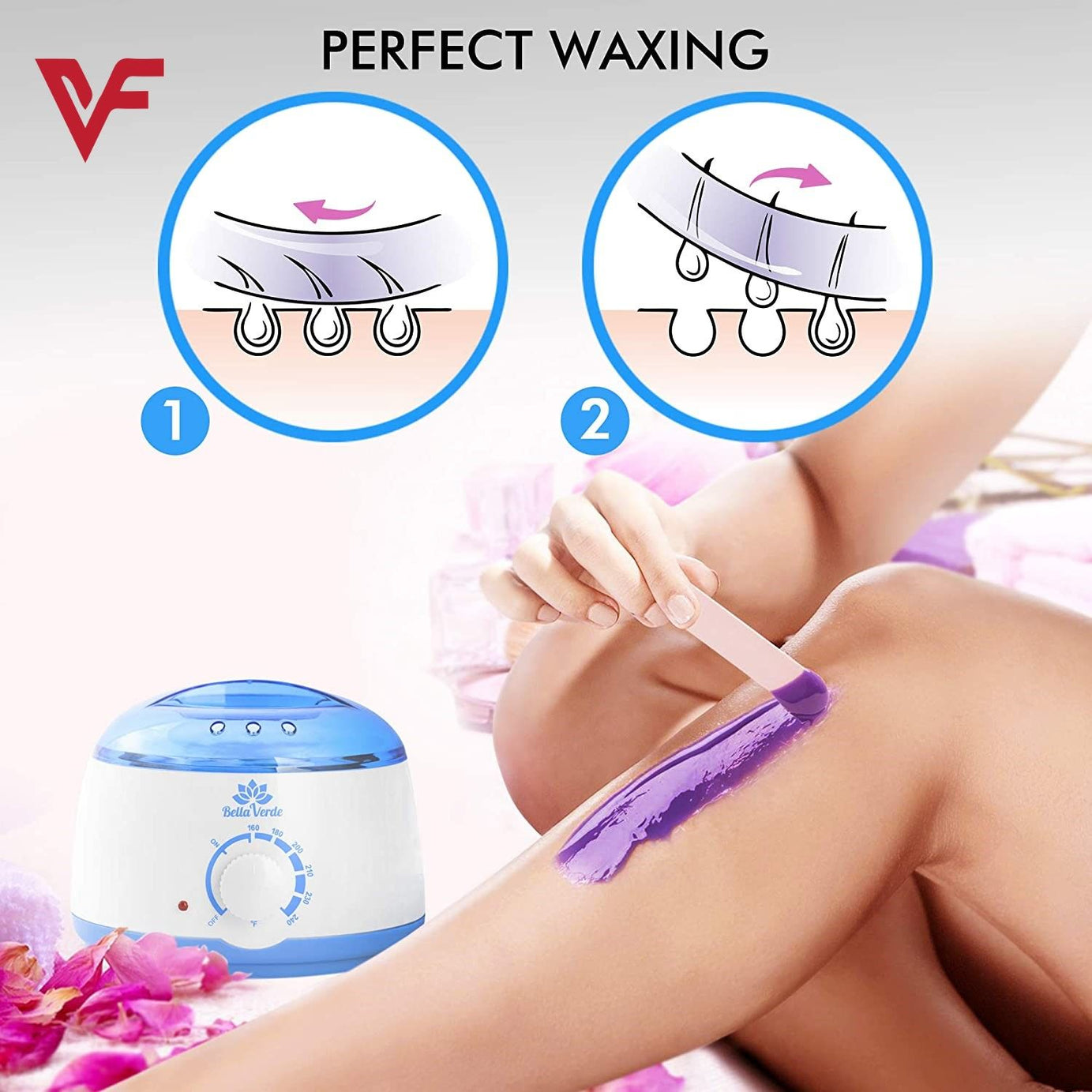 Electric Hot Wax Heater Waxing Machine For Hair Removal Professional Hair Removal Wax Heater & Wax Warmer - Oshi.pk - Buy & Sell Online