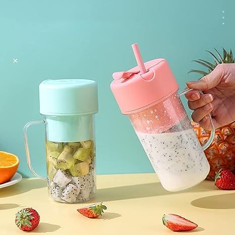 Electric Juicer Mini Portable Blender Fruit Mixers Extractors Multifunction Juice Maker Machine Blender - Oshi.pk - Buy & Sell Online
