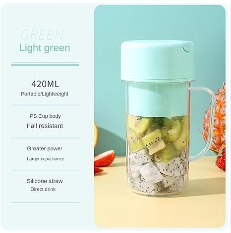 Electric Juicer Mini Portable Blender Fruit Mixers Extractors Multifunction Juice Maker Machine Blender - Oshi.pk - Buy & Sell Online