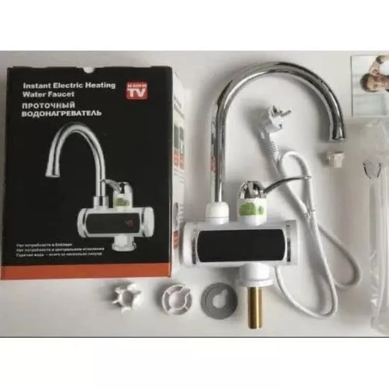 Electric Kitchen Water Heater Tap Instant Hot Water Faucet Heater Cold Heating Faucet Tankless Instantaneous Water Heater