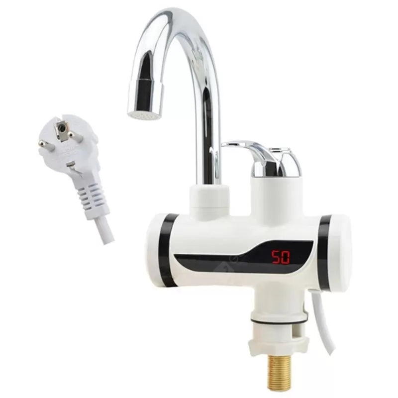 Electric Kitchen Water Heater Tap Instant Hot Water Faucet Heater Cold Heating Faucet Tankless Instantaneous Water Heater