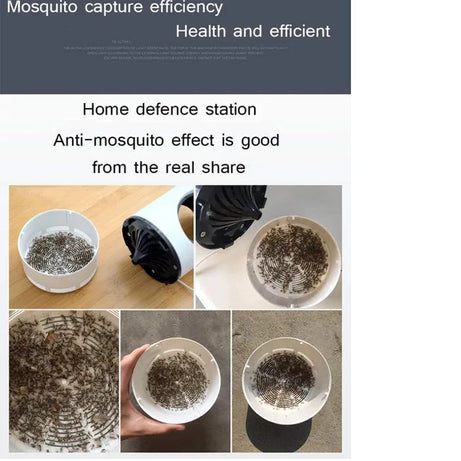 Electric Mosquito Trap Blue Light Mosquito Killer Lamp With USB Power Suction Fan No Zapper Child Safe - Oshi.pk - Buy & Sell Online