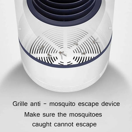 Electric Mosquito Trap Blue Light Mosquito Killer Lamp With USB Power Suction Fan No Zapper Child Safe - Oshi.pk - Buy & Sell Online