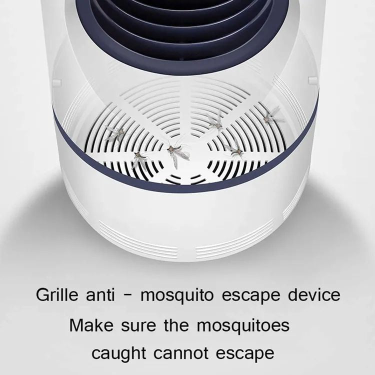 Electric Mosquito Trap Blue Light Mosquito Killer Lamp With USB Power Suction Fan No Zapper Child Safe - Oshi.pk - Buy & Sell Online