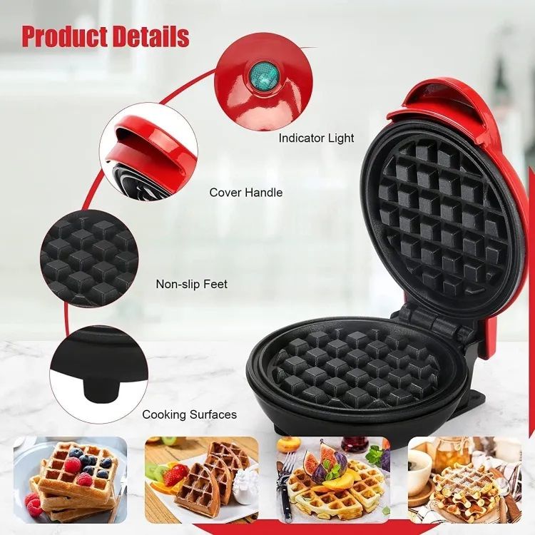 Electric Waffle Maker Non Stick Easy Clean - Oshi.pk - Buy & Sell Online