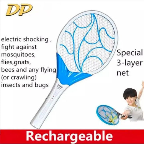 ElectroSwat Mosquito Zapper - Electric Fly Swatter for Quick and Easy Insect Elimination Mosquito killer Bat - Oshi.pk - Buy & Sell Online