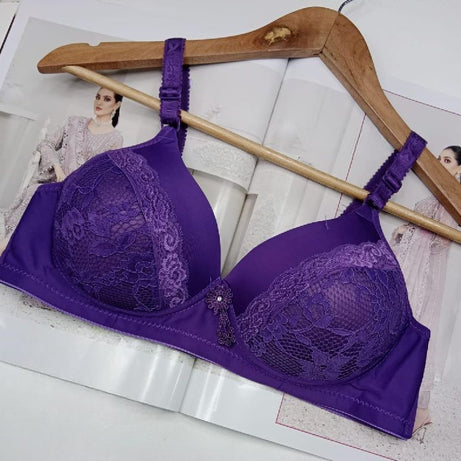 Embroidered Full Cup Wrinkle Free Padded Push Up Bra - Oshi.pk - Buy & Sell Online