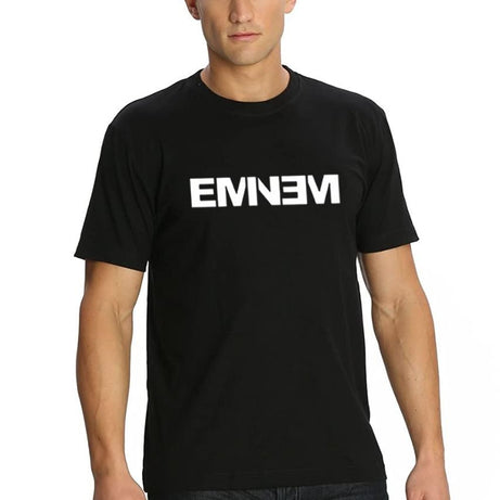 EMINEM Printed Black T-Shirts Half Sleeves For Men N Boys