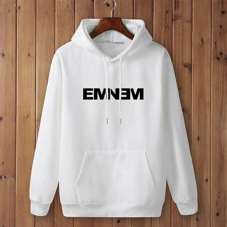 EMNEM Hoodies For Men & Boy Printed Kangaroo Pocket Drawstring Pullovers Clothing Long Sleeves Export Quality Winter Wear