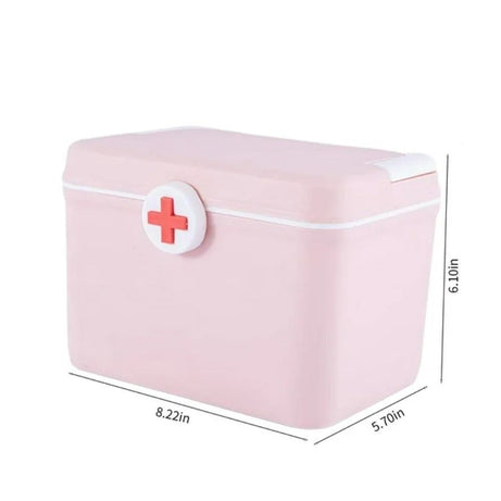 Empty Small First Aid Box High Quality Medicine Box Best For School, House And Office Medical Kit Medicine Pills Storage Box - Oshi.pk - Buy & Sell Online