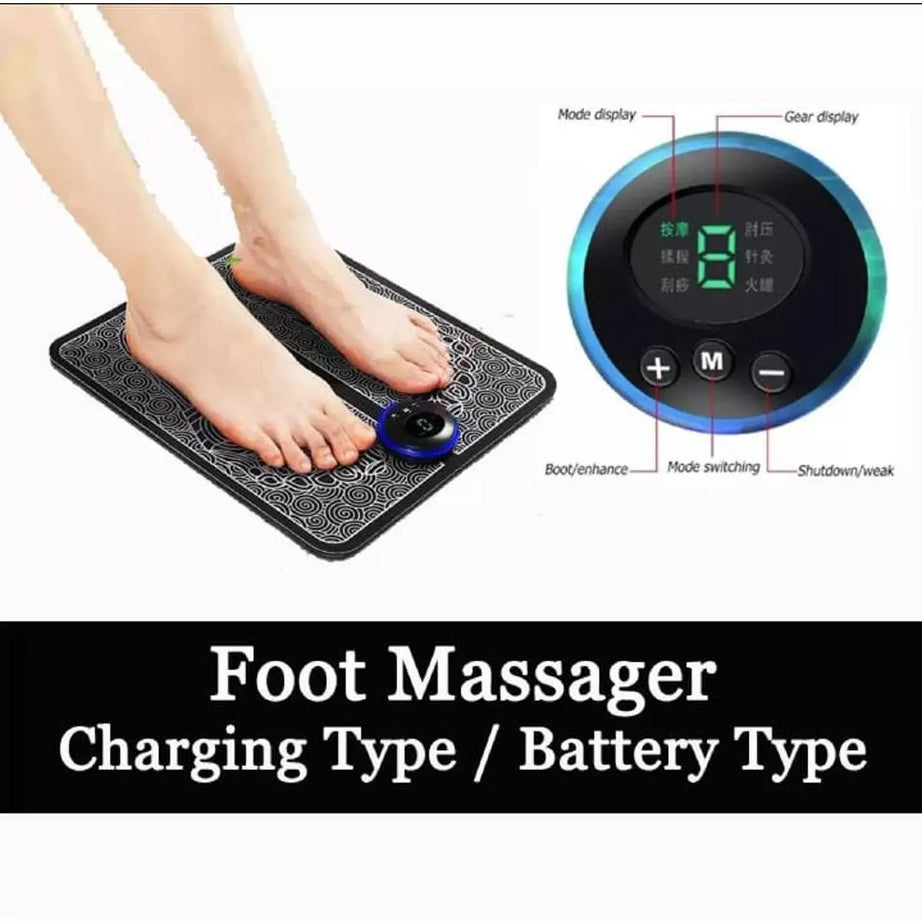 EMS Foot Massage Cushion Therapy Reflexology Pain