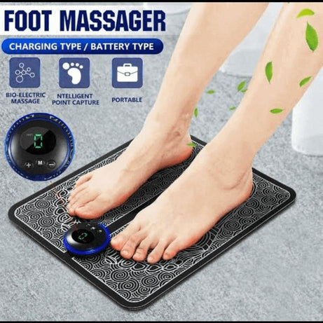 EMS Foot Massage Wrists and Acupuncture Foot Massage Stickers Foot Massager Beauty Intensity 9 Levels - Oshi.pk - Buy & Sell Online