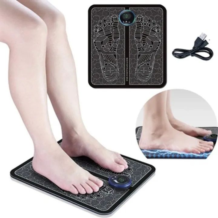 EMS Foot Massager Pad Improve Blood Circulation Relieve Ache Pain Health Care - Oshi.pk - Buy & Sell Online