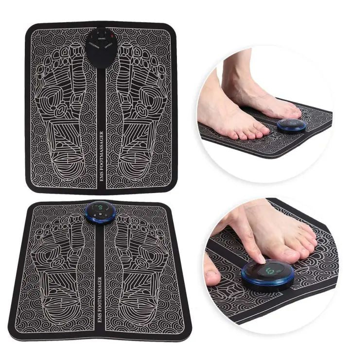 EMS Foot Massager Pad Improve Blood Circulation Relieve Ache Pain Health Care - Oshi.pk - Buy & Sell Online