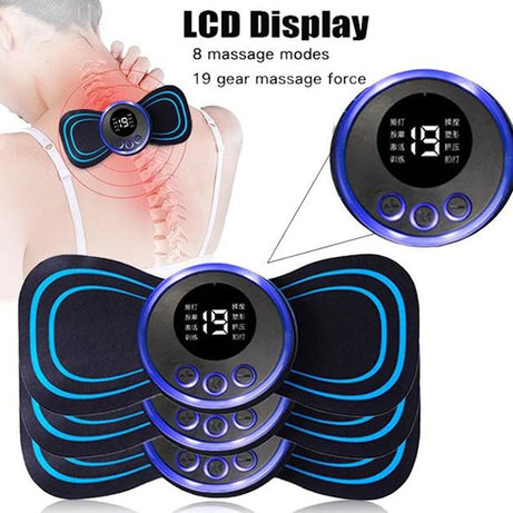 EMS Mini Butterfly Body Massager Pain Relief