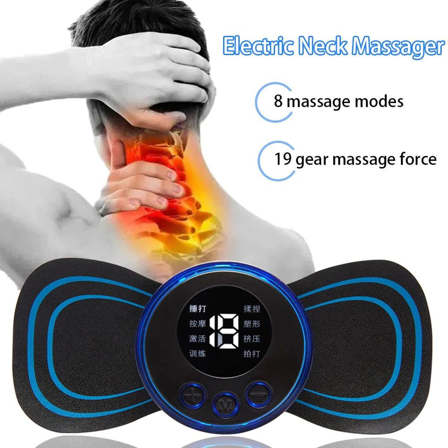 EMS Smart Mini Portable Massager - Compact Wireless TENS Unit for Soothing Muscle Relief and Relaxation - Oshi.pk - Buy & Sell Online