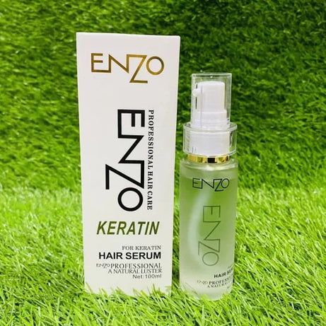 Enzo Professional Keratin Hair Serum for frizzy softness and dry deep nourish Beauty Care enzo hair serum for Men & Women 100ml - Oshi.pk - Buy & Sell Online