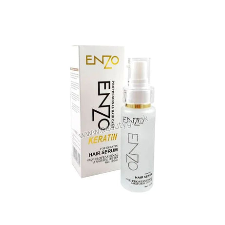 Enzo Professional Keratin Hair Serum for frizzy softness and dry deep nourish Beauty Care enzo hair serum for Men & Women 100ml - Oshi.pk - Buy & Sell Online