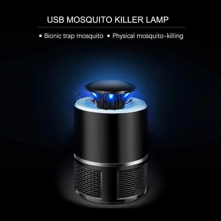 EXORT Electric Mosquito Trap Blue Light | Mosquito Killer Lamp with USB Power | Suction Fan No Zapper Child Safe - Oshi.pk - Buy & Sell Online