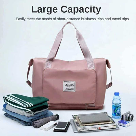 Extra Large Capacity Folding Travel Waterproof Luggage Bag - Oshi.pk - Buy & Sell Online