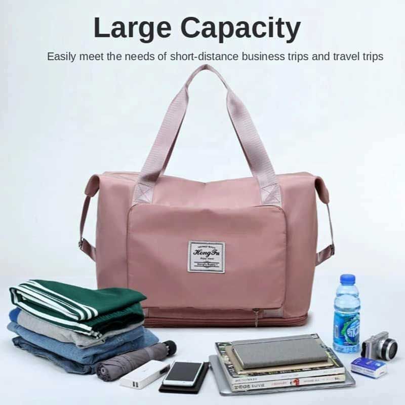 Extra Large Capacity Folding Travel Waterproof Luggage Bag - Oshi.pk - Buy & Sell Online