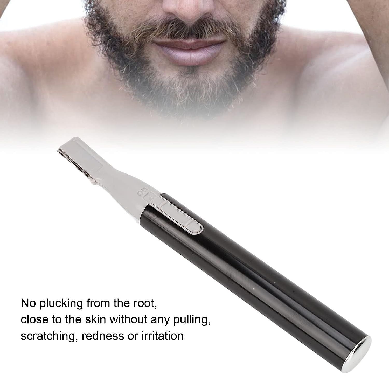 Eyebrow Trimmer Anti Scratch Safe Gentle Painless Electric Eyebrow Trimmer Hair Remover for Man and Women - Oshi.pk - Buy & Sell Online