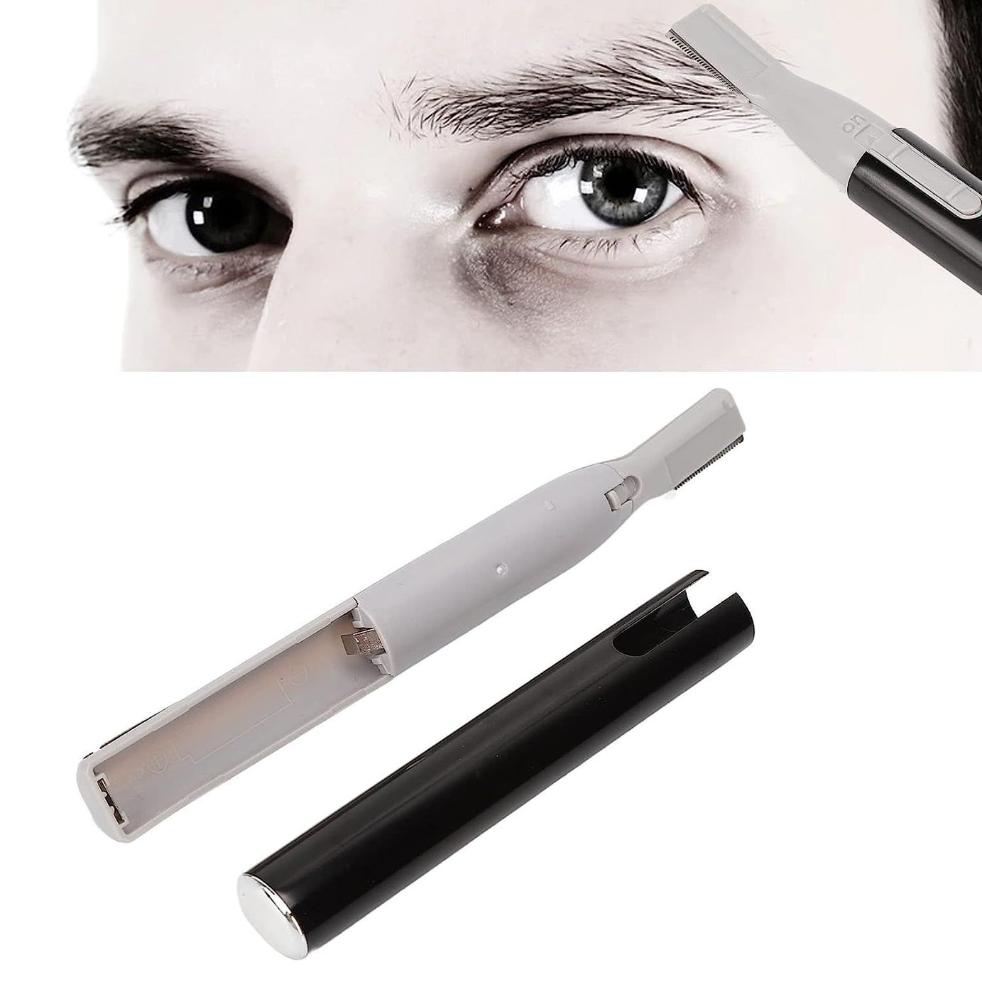 Eyebrow Trimmer Anti Scratch Safe Gentle Painless Electric Eyebrow Trimmer Hair Remover for Man and Women - Oshi.pk - Buy & Sell Online
