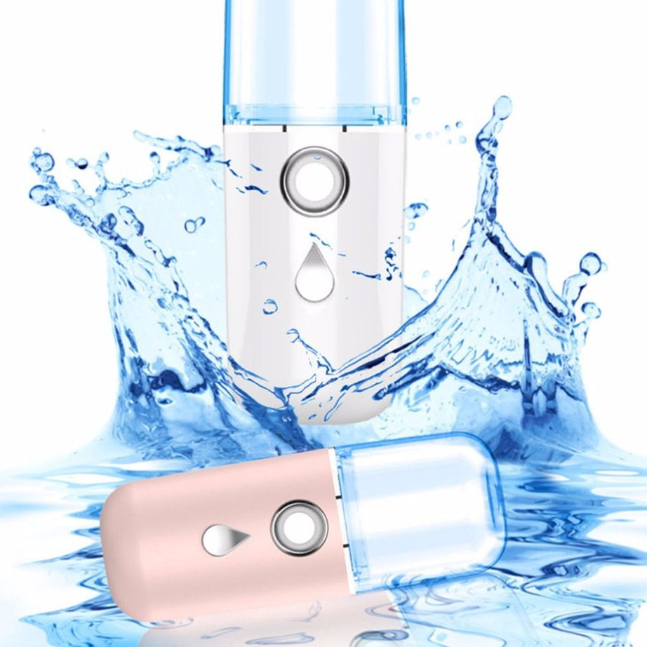 USB Mini Portable Facial Sprayer Humidifier Nano Face Steamer Handheld Face Hydrating Machine - Oshi.pk - Buy & Sell Online