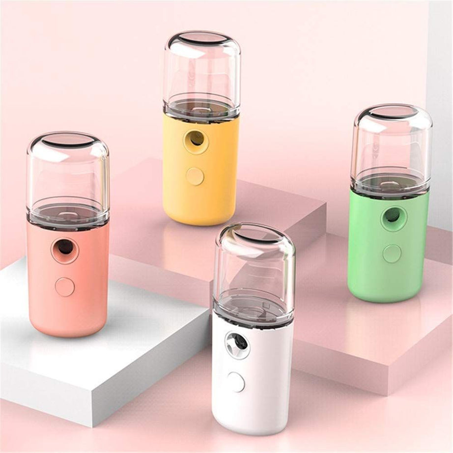 USB Mini Portable Facial Sprayer Humidifier Nano Face Steamer Handheld Face Hydrating Machine - Oshi.pk - Buy & Sell Online