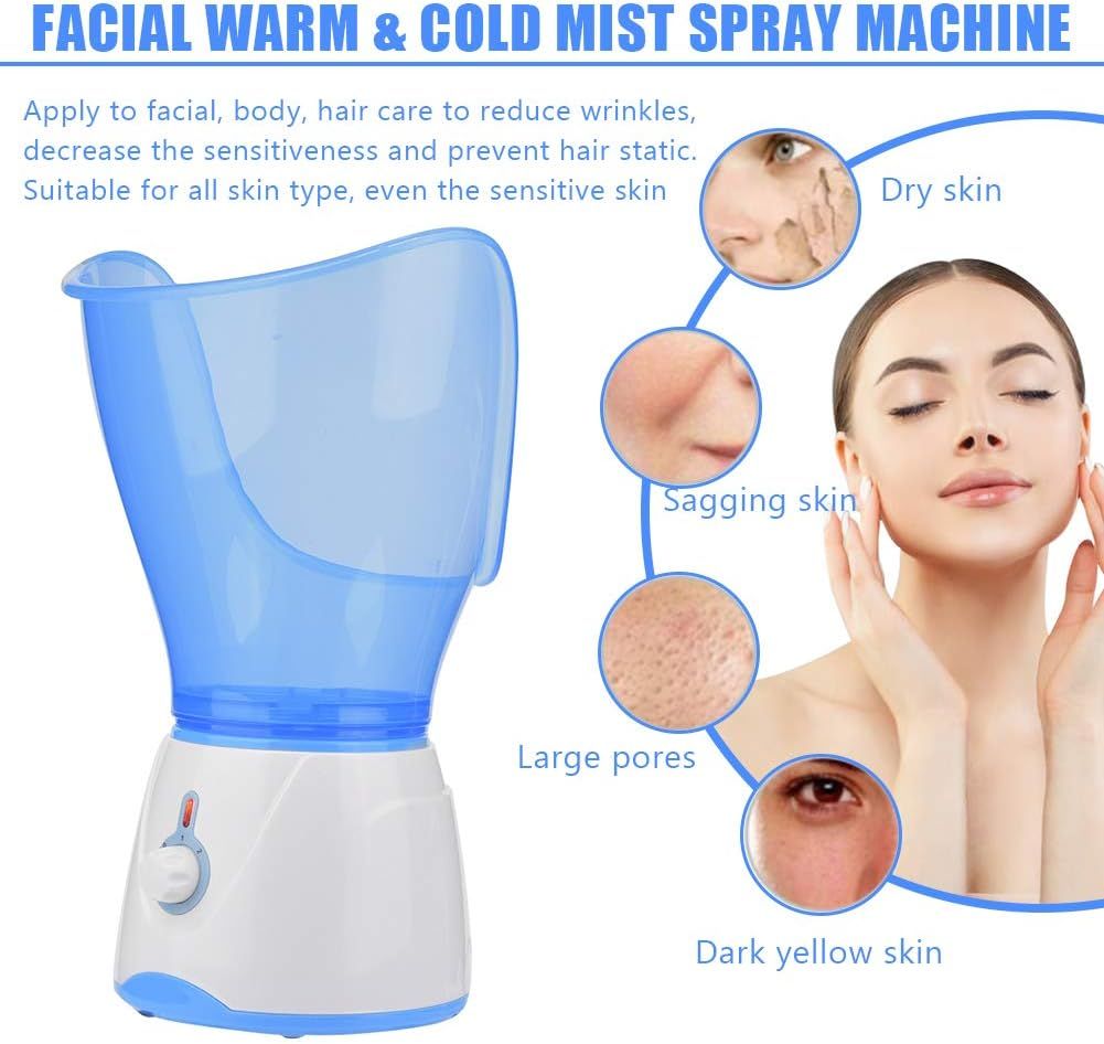 Facial Steamer Facial Sauna Nano Face Moisturizing Steamer Facial Heated Mask Mist for Personal Skin Care - Oshi.pk - Buy & Sell Online