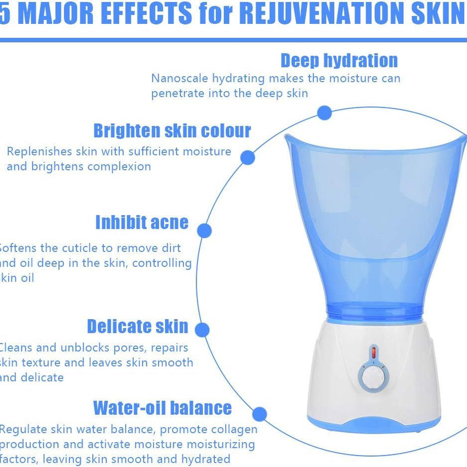 Facial Steamer Facial Sauna Nano Face Moisturizing Steamer Facial Heated Mask Mist for Personal Skin Care - Oshi.pk - Buy & Sell Online