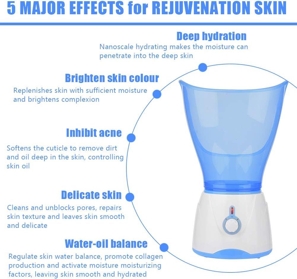 Facial Steamer Facial Sauna Nano Face Moisturizing Steamer Facial Heated Mask Mist for Personal Skin Care - Oshi.pk - Buy & Sell Online