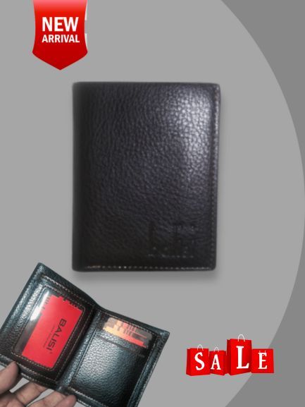 Fashion Card PU Leather Thin Wallet Short Leather Purses Bifold Money Clip ID Card Holder Men Wallet - Oshi.pk - Buy & Sell Online