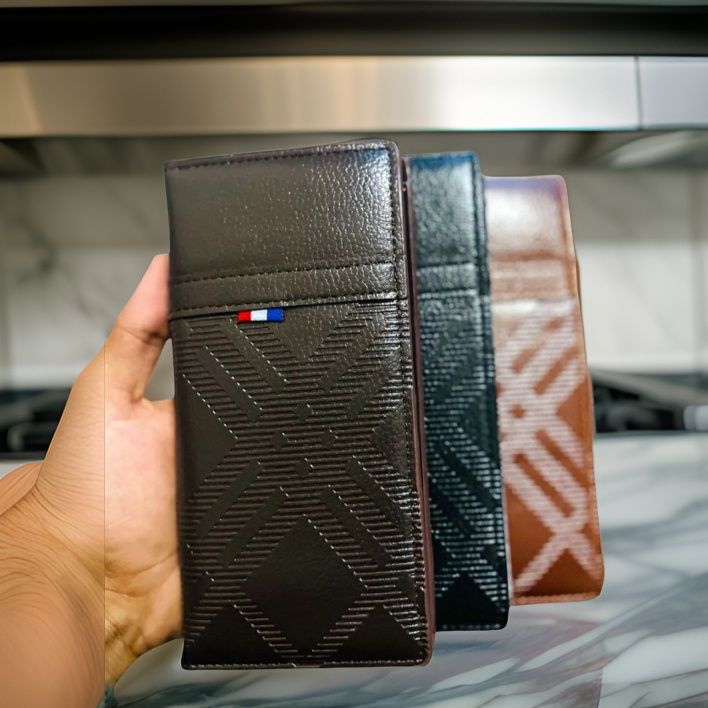 Fashion Men's Wallet Purse Casual Long Wallet Portable Multifunctional ID Card Holder Luxury Wallet - Oshi.pk - Buy & Sell Online