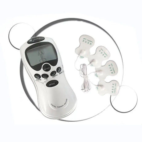 Renkai Digital Therapy Machine Portable EMS mini Electric Neck and body Butterfly Massager rechargeable, Cervical Electric Neck Back Massager Muscle T - Oshi.pk - Buy & Sell Online