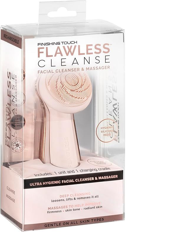 Finishing Touch Flawless Cleanse rechargeable silicon facial cleanser massager - Oshi.pk - Buy & Sell Online