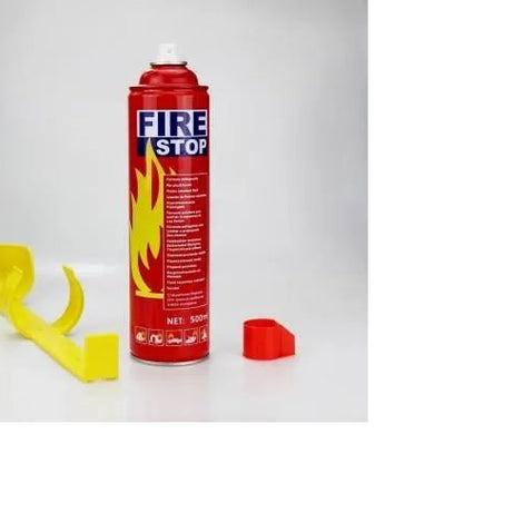 Fire Stop Spray 500 ml Portable firee Extinguisher Can Stop firee Safety Foam Non Toxic Environmentally Safe Ozone Friendly Formula Easy To Operate An - Oshi.pk - Buy & Sell Online