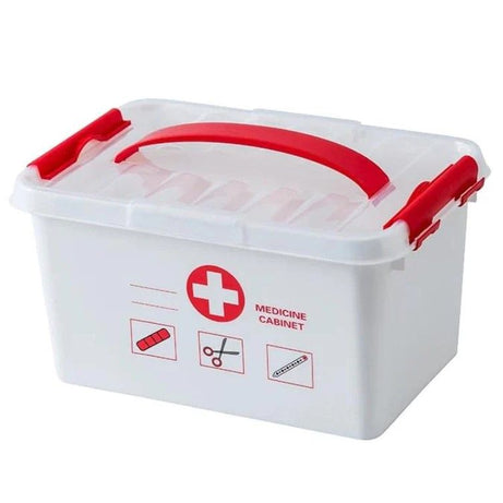 First Aid Box Empty Medicine Pills Storage Box Organizer First Aid Kit Medicine Box Medical Supplies Organizer - Oshi.pk - Buy & Sell Online