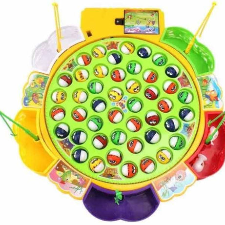 Fishing Game Toy Set with Rotating Board 45 Fishes For Kids - Oshi.pk - Buy & Sell Online