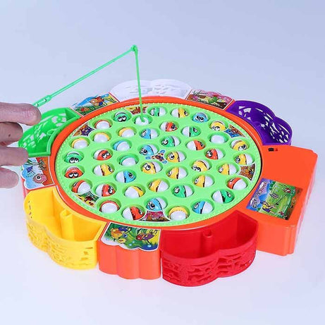 Fishing Game Toy Set with Rotating Board 45 Fishes For Kids - Oshi.pk - Buy & Sell Online