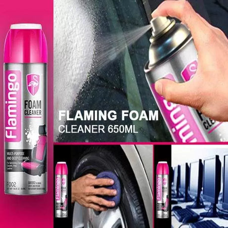 FLAMINGO MULTI-PURPOSE FOAM CLEANER 650 ML - Oshi.pk - Buy & Sell Online