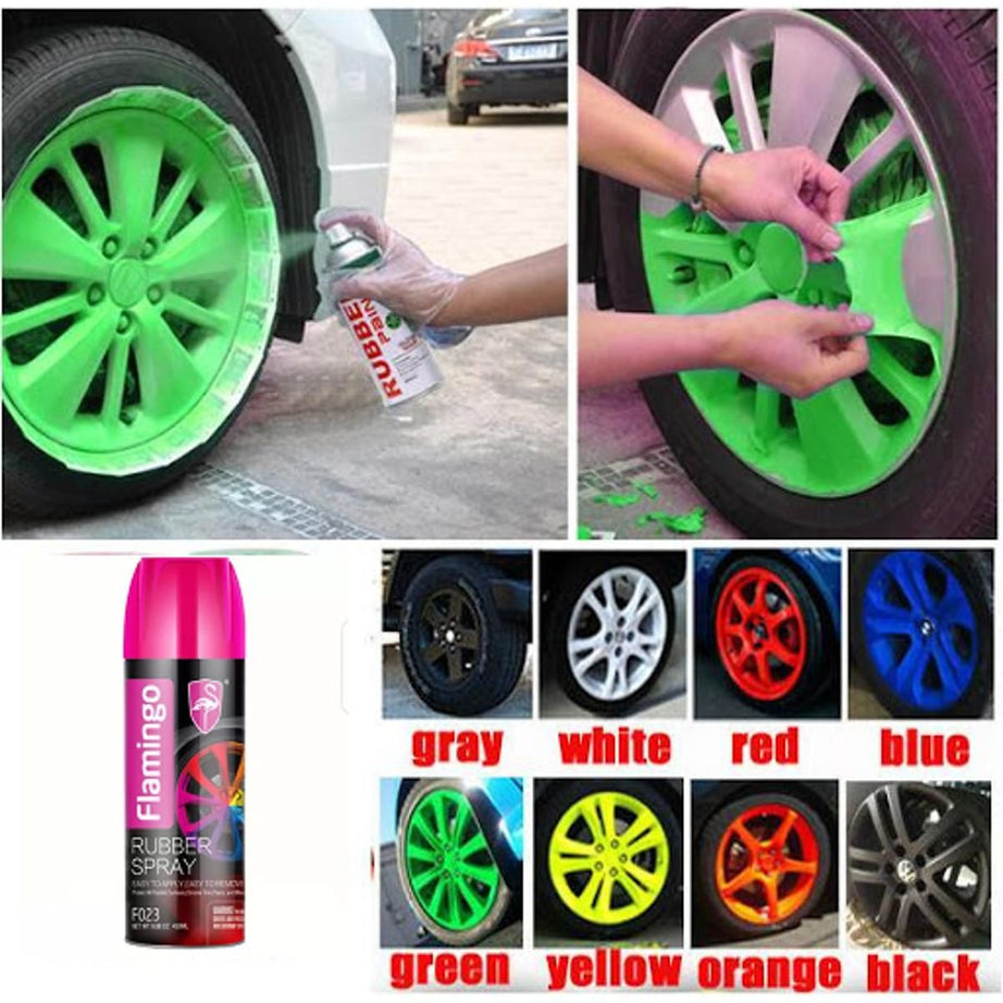 Flamingo Rubber Spray Paint - 450 ml - Oshi.pk - Buy & Sell Online