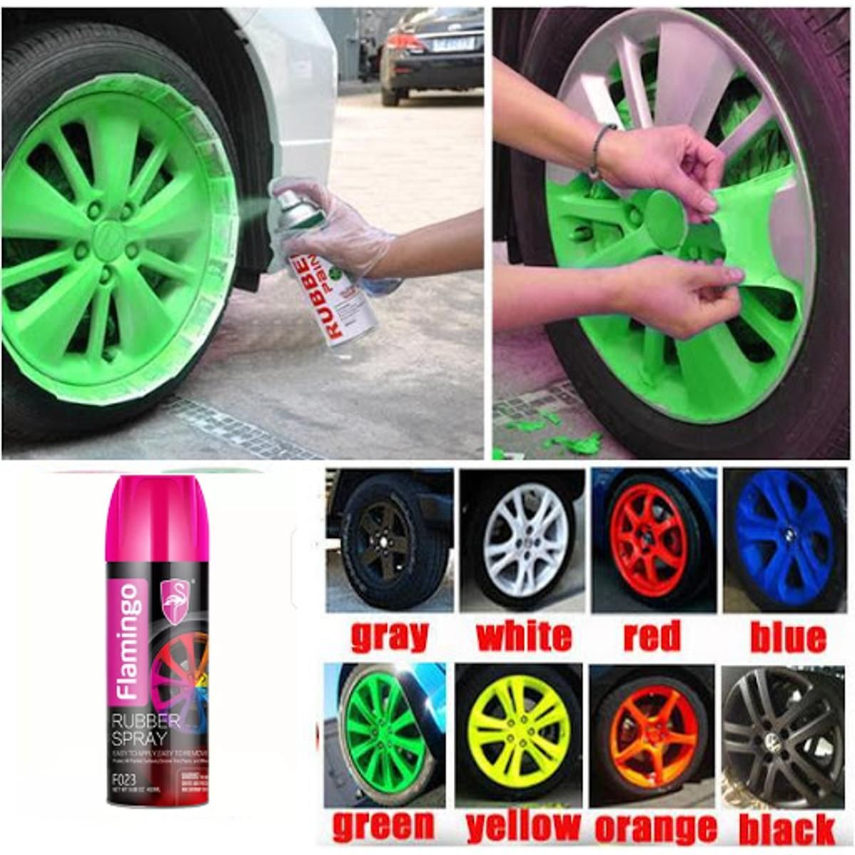 Flamingo Rubber Spray Paint - 450 ml - Oshi.pk - Buy & Sell Online