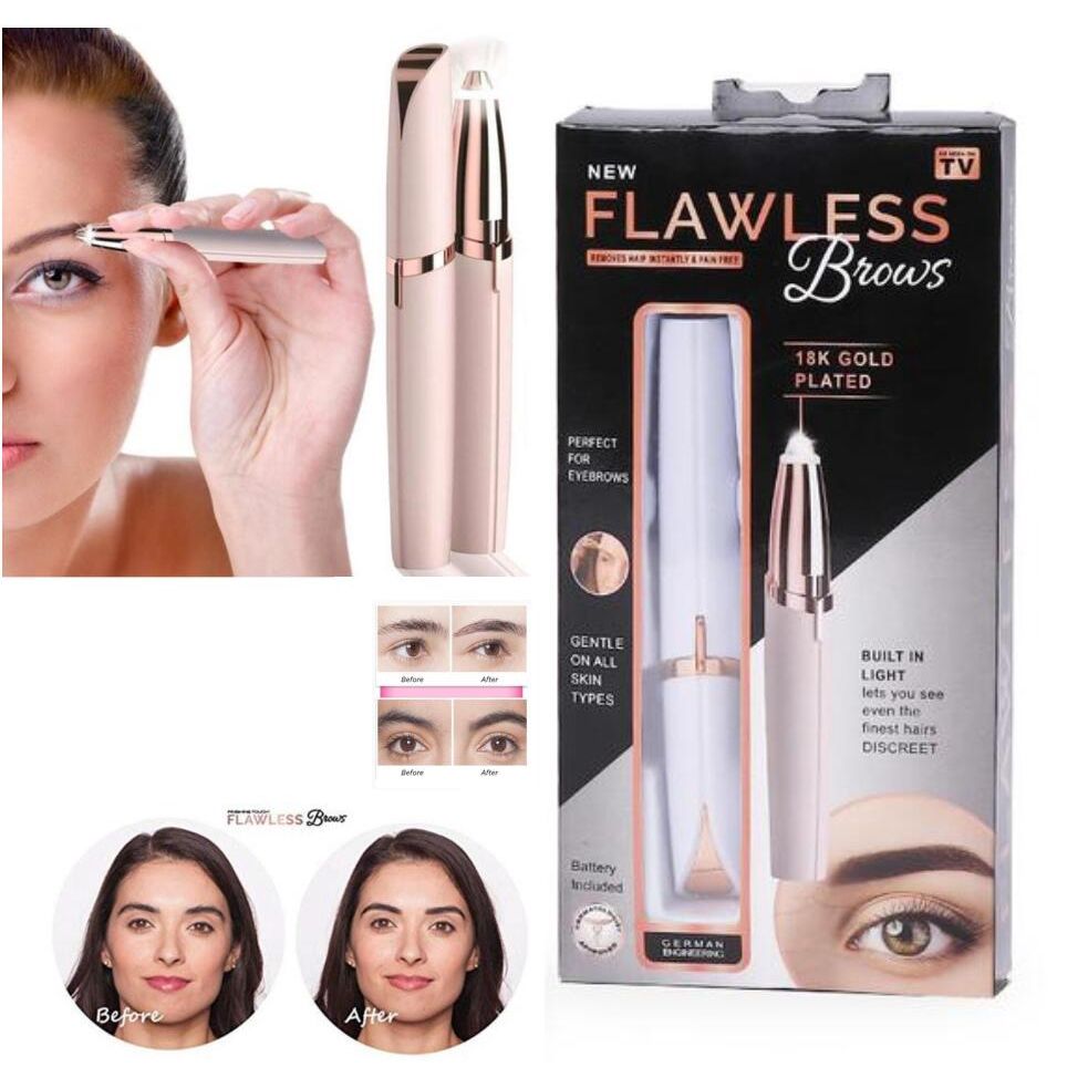 Flawless Eyebrow Hair Remover - Oshi.pk - Buy & Sell Online