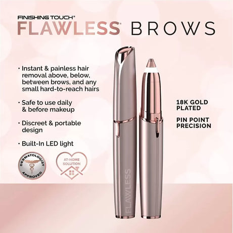 FLAWLESS EYEBROW HAIR REMOVER TRIMMER ELECTRIC PEN TRIMMER - Oshi.pk - Buy & Sell Online