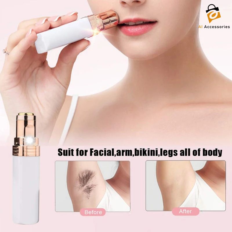 Flawless Trimmer Painless Hair Remover For Women with Cell Operator - Oshi.pk - Buy & Sell Online